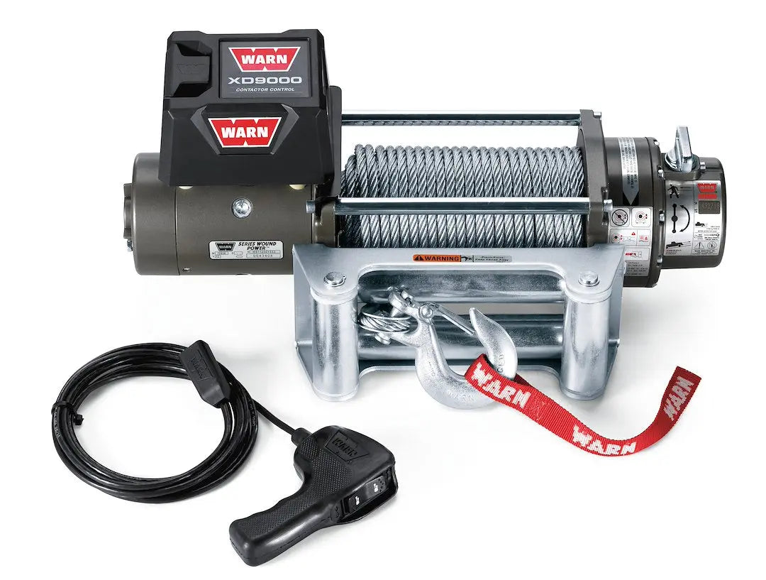 Warn Industries XD9000D1 Winch – Heavy-Duty Electric Winch with 9,000 lb Capacity
