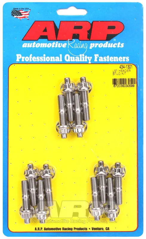 ARP Chevy LS1 Header Stud Kit - Part Number 4341301