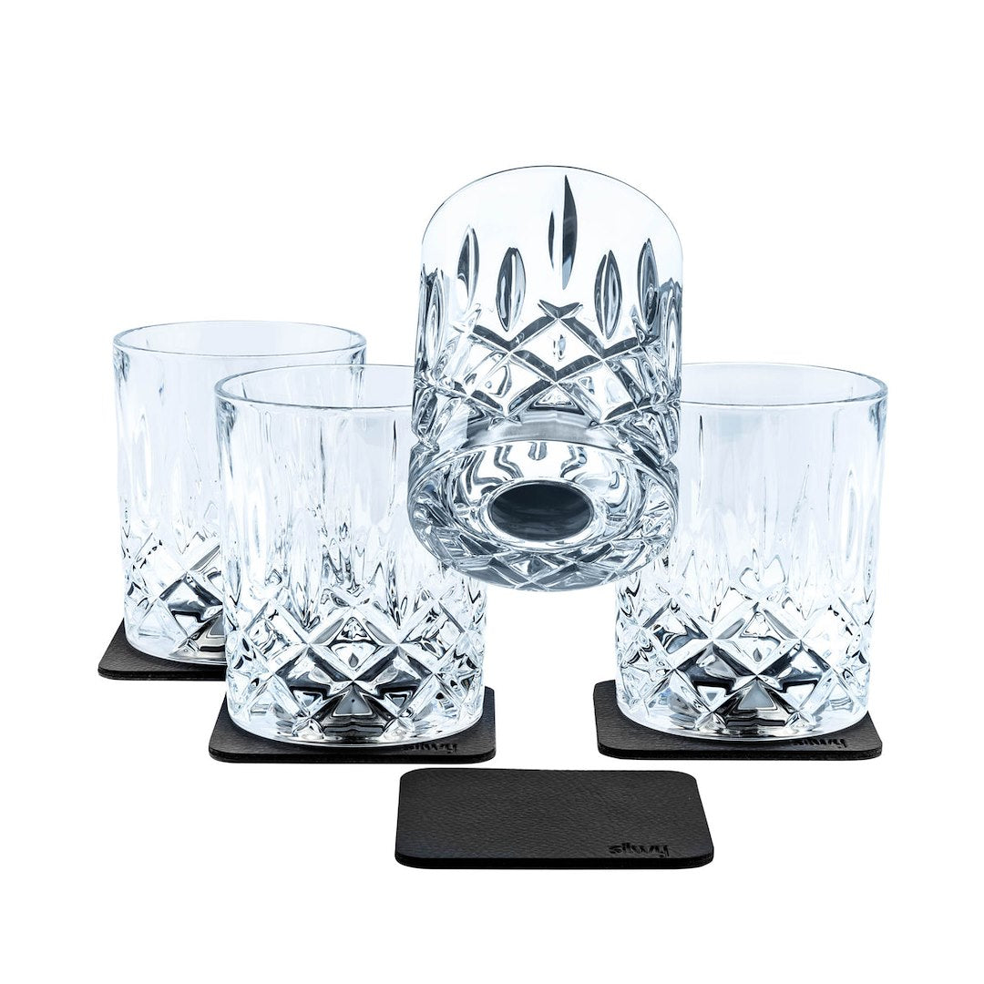 SILWY MAGNET Magnetic Crystal Glass Whisky Decanter NMWH2004