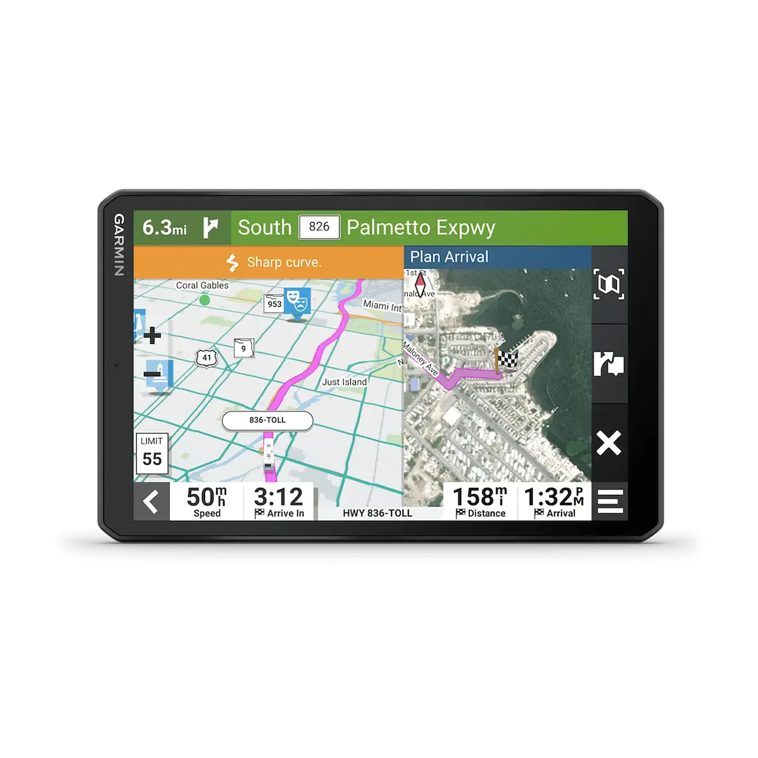 Garmin Electric RV 895 Navigator - Advanced GPS System for Recreational Vehicles