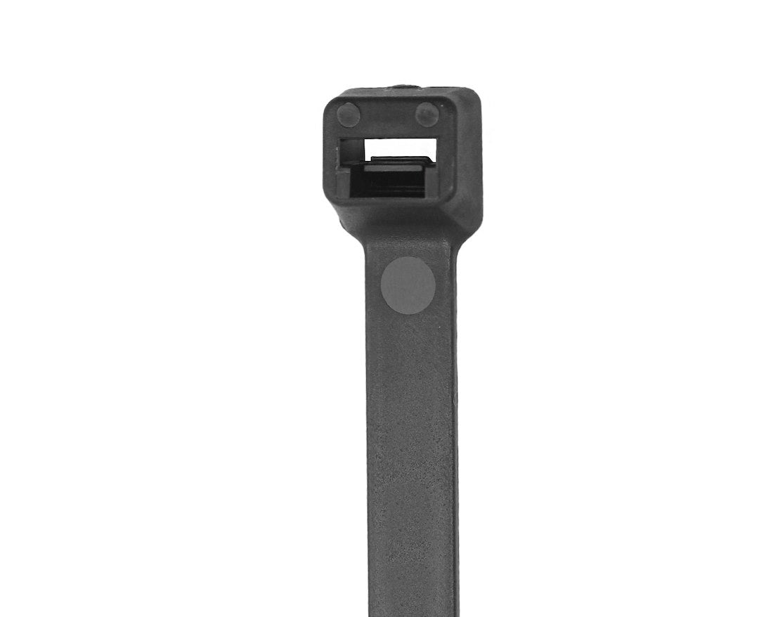 PACER CT15I100B Black 6-Foot Cable Tie - 100 Pack