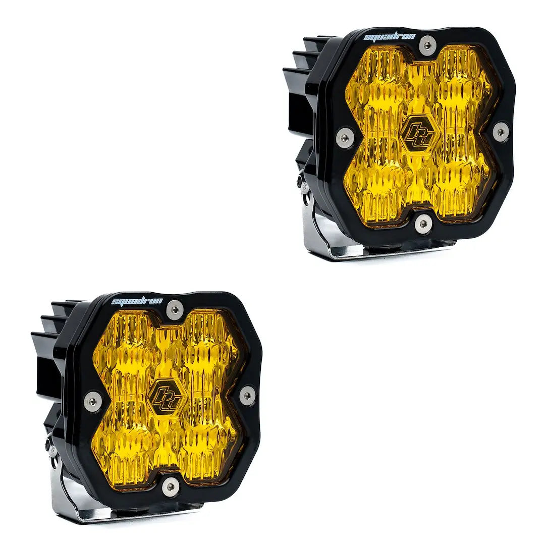 Baja Design Squadron 2.0 Sport LED Wide Pair - High-Performance Off-Road Lighting