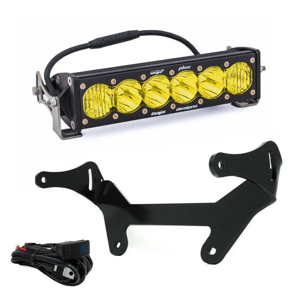 BAJA DESIGNS 447120 Can-Am Maverick X3 Amber 10-Inch Off-Road LED Light Bar