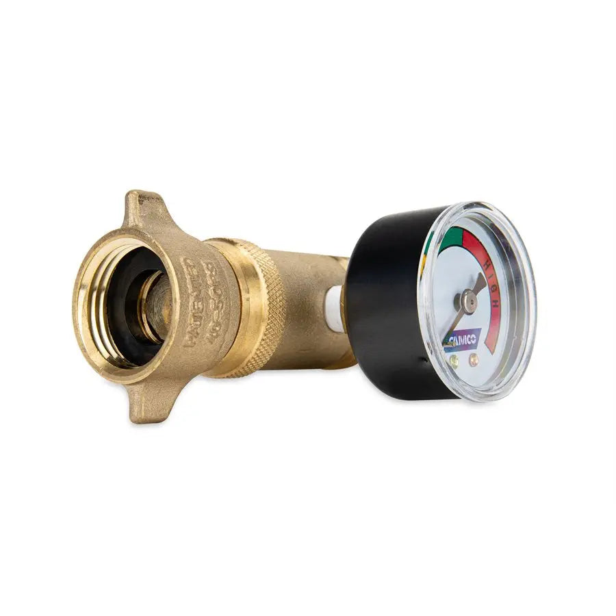 Camco Water Regulator with Gauge - Part Number 40064