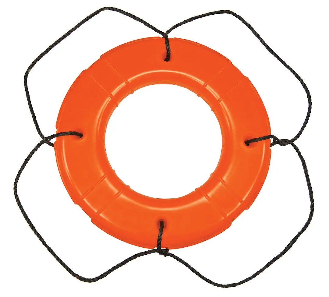 Taylor Made 24' Orange Polyethylene Shell Life Boat Cover – Durable and Weather-Resistant