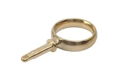Sea Dog Brass Round Horn Oarlock 2 inches - Reliable Marine Hardware
