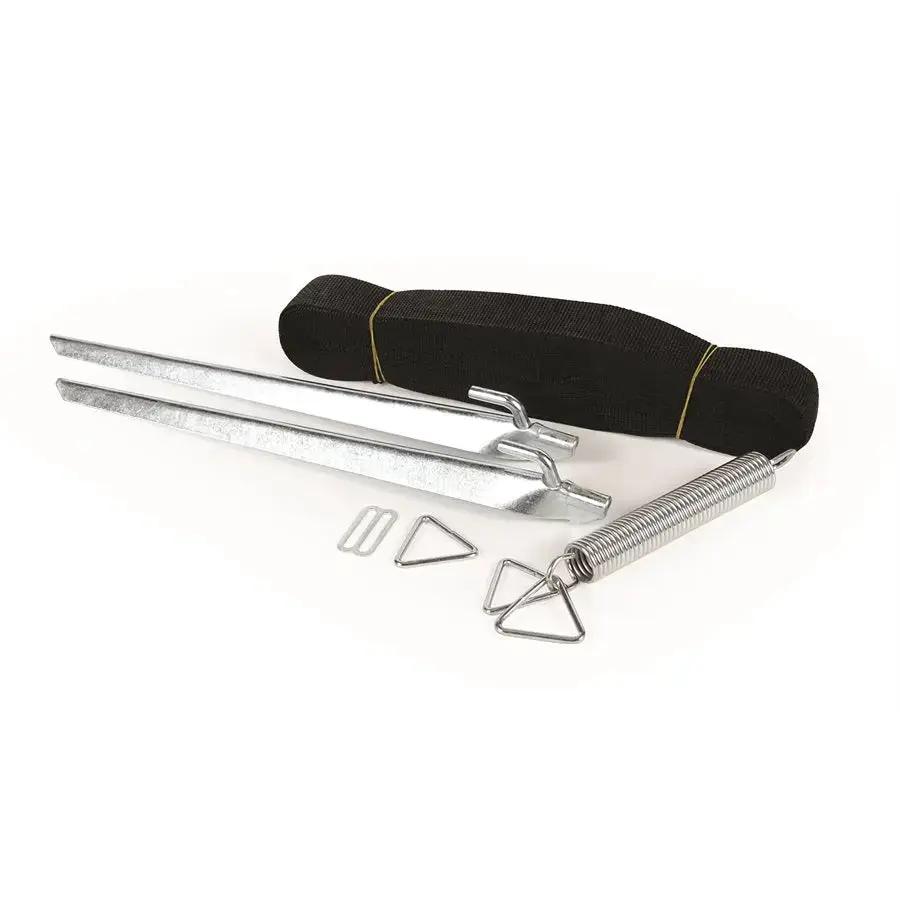 Camco Awn Hold Down Strap Kit (Part No. 42514) for Secure Awnings and Covers by CAMCO