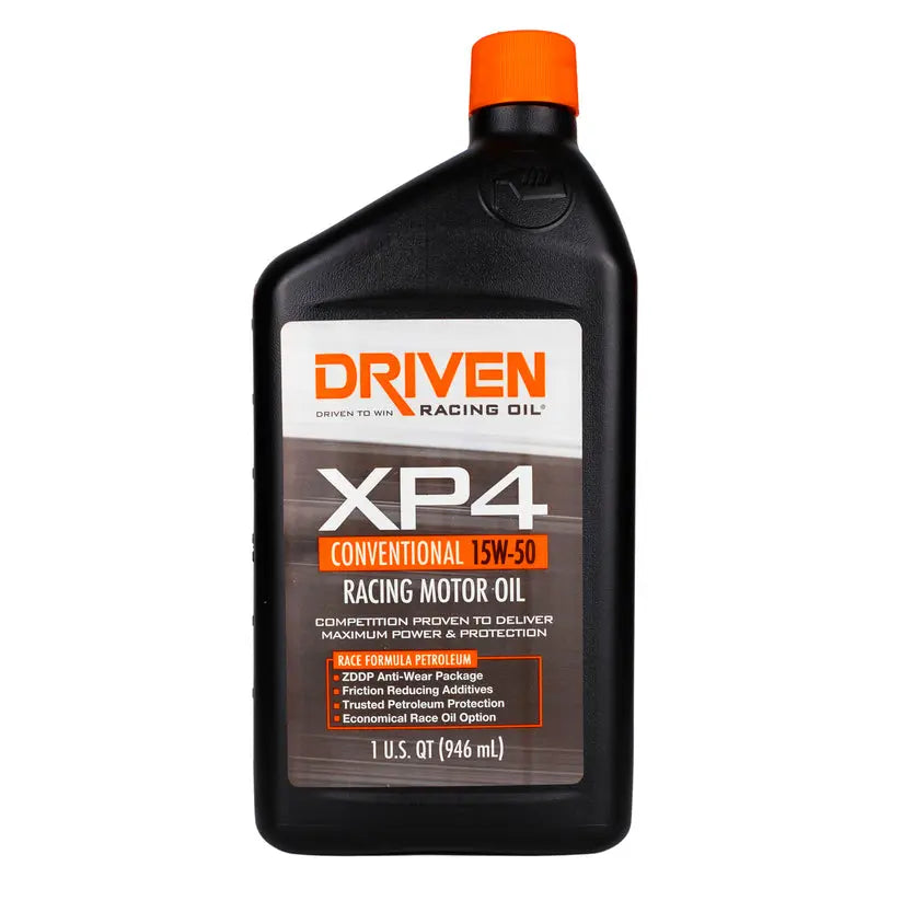 Driven Race XP4 15W-50 PTR Dirt Trak Motor Oil - High Performance Lubricant for Off-Road Vehicles