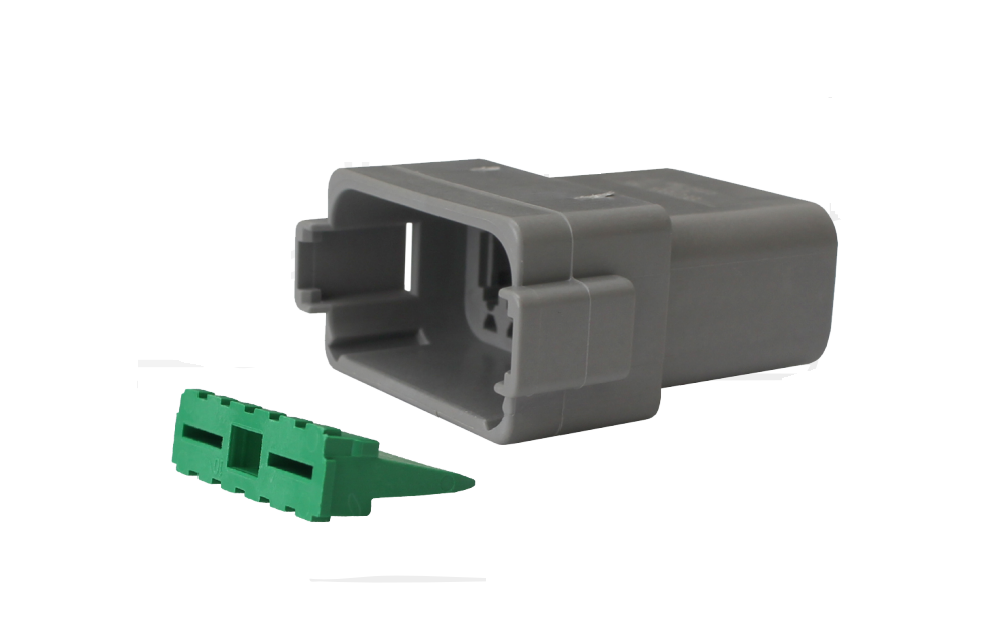 PACER Deutsch 12-POS DT Receptacle & Wedge Lock TDT0412P5