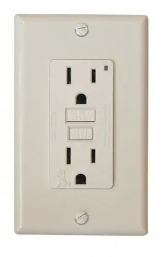 Valterra LLC VGF15W GFI Receptacle with Light – Ground Fault Interrupter Outlet