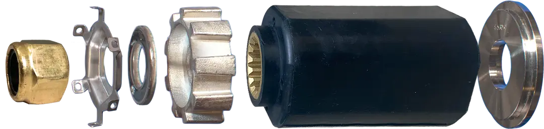 Turning Point 801F Mastertorq Sound Damping Hub Kit – Heavy-Duty Marine and Industrial Application