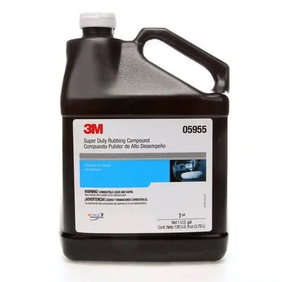 3M Rubbing Compound Gallon – Professional Grade Surface Polishing and Restoration