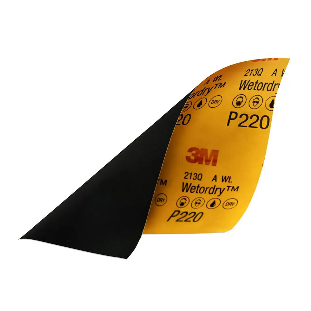 3M Imp Wetordry Sheet P220 - Fine Grit Sanding Sheet for Auto and Woodwork