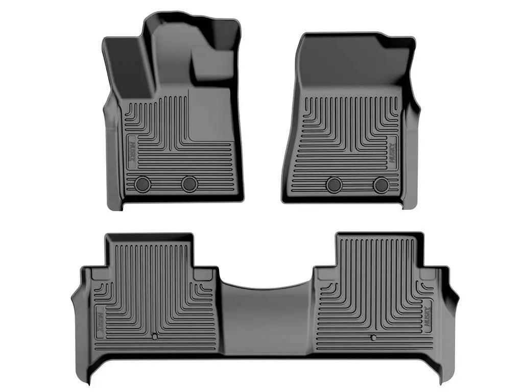HUSKYLINER WB Front & Second Seat Floor Liner for Infiniti QX80 and Nissan Armada (Part 96751)