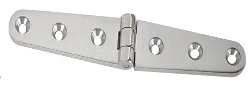 Whitecap Industries 6' C.P. Brass Strap Hinge (Part No. S0605C)