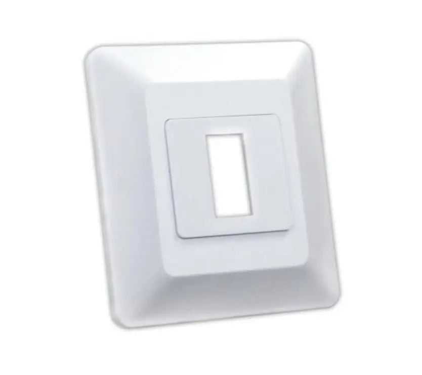 JR Products SGL SW Base & Bezel W (Part Number 13605)