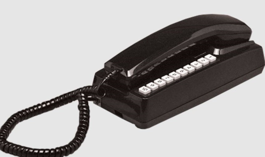 NEWMAR PI10BL Phone Handset for 10-Station Systems - Black