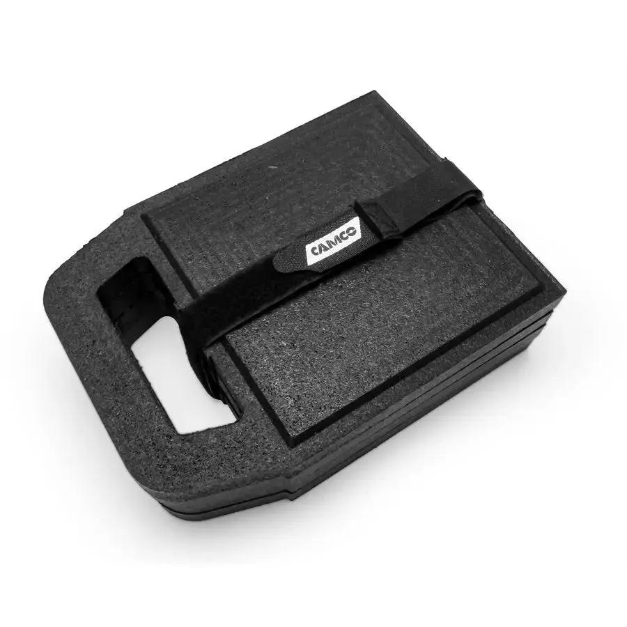Camco Stabilizer Jack Flex Pads 4-Pack - Durable RV Leveling Support by CAMCO