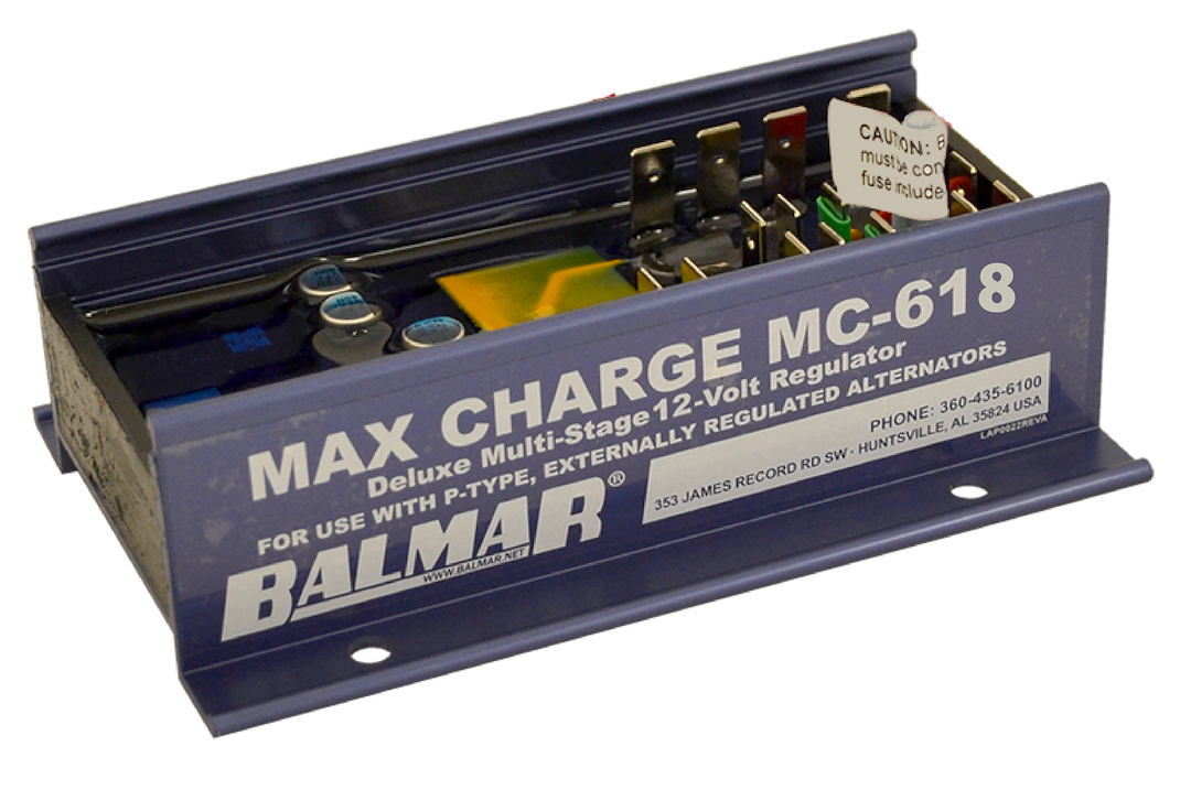BALMAR MC618 12V Multi-Stage Battery Regulator for Marine and RV Applications