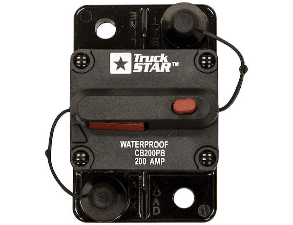 Buyers Prod CB200PB 200-Amp Push-to-Trip Circuit Breaker