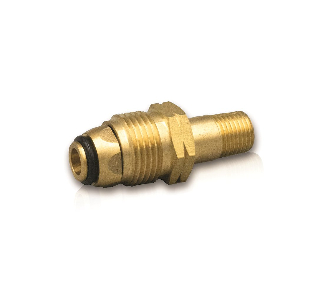 Suburban Manufacturing Brass Fitting Excess Flow POL Adapter (Part #LPBPOL)