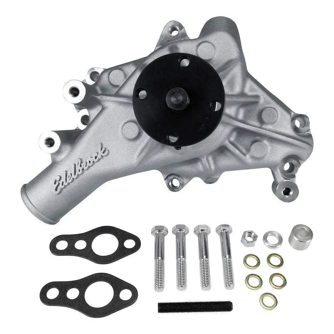 Edelbrock Water Pump for Small Block Chevy 1969-1988, Long Style (Part #88110)