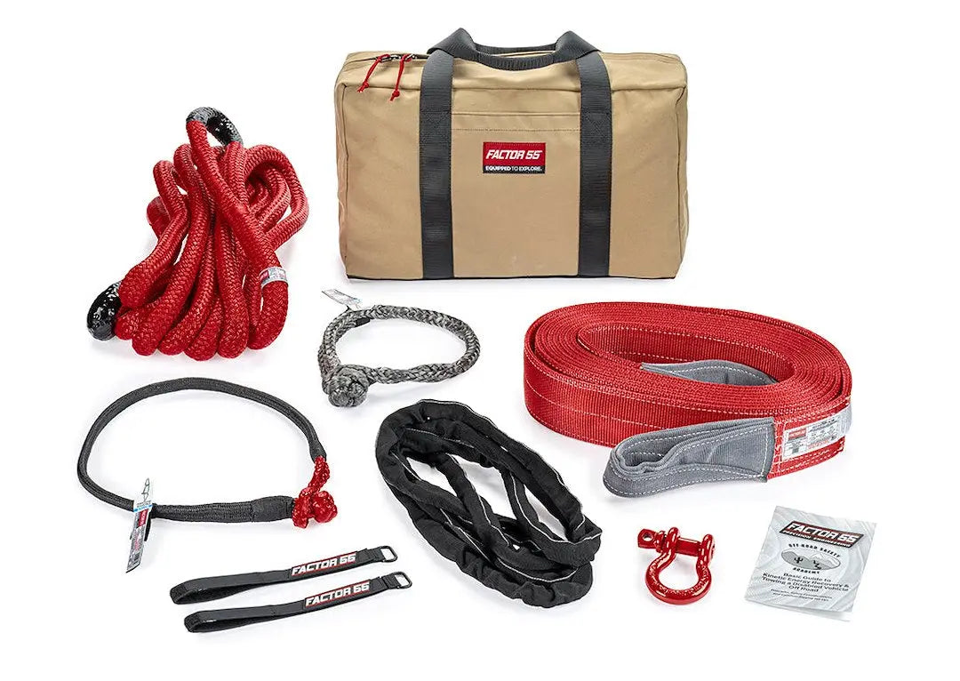 Factor 55 Pioneer HD Recovery Kit (Part #496) for Heavy-Duty Vehicle Recovery
