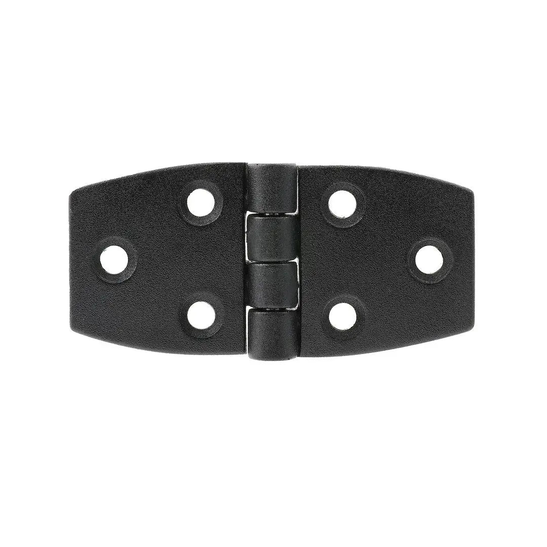 Whitecap Industries Black Nylon Butt Hinge 1-1/2 x 1-3/8 inches, Model S3034C