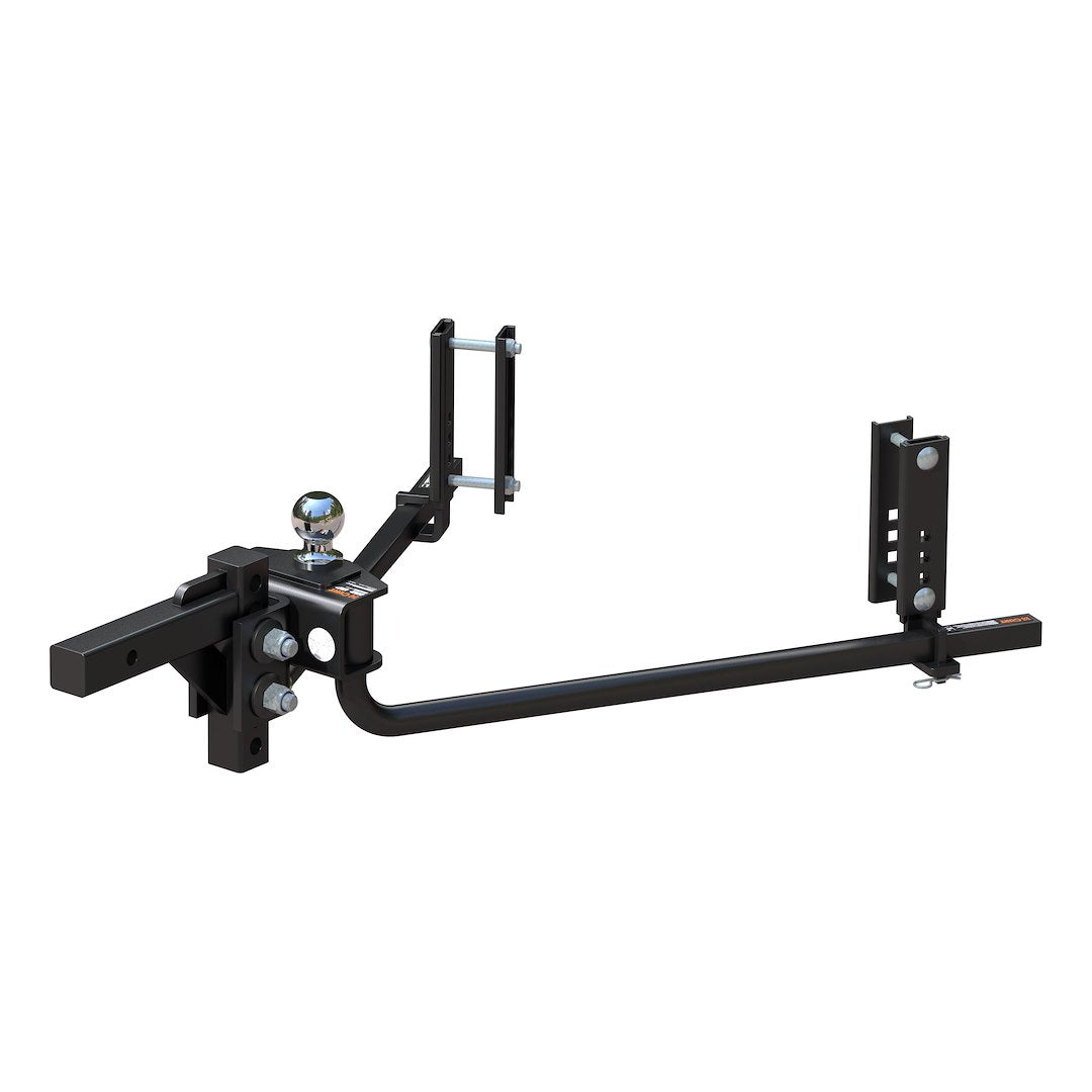 CURT Manufacturing Trutrack 2P WD Hitch – Heavy-Duty Weight Distribution Hitch for Improved Towing Stability