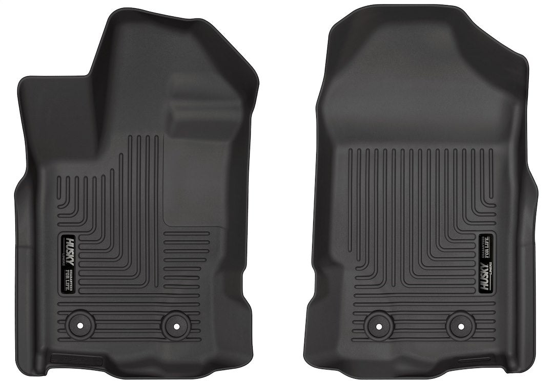 HuskyLiner WB Front Floor Liners for Ford Ranger (2019-2023)
