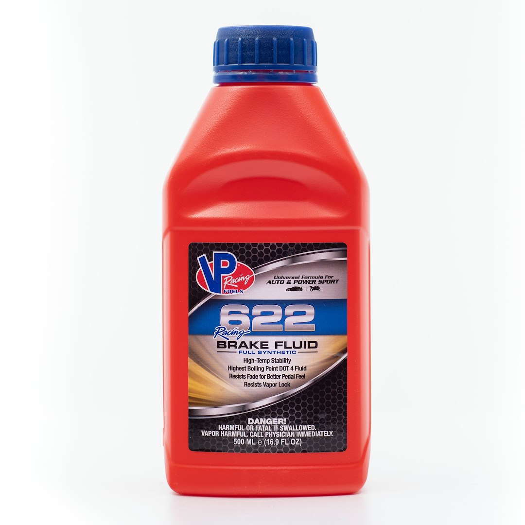 VP Fuel 622 Racing Brake Fluid 16.9 oz - High-Performance Brake Fluid for Racing and Heavy-Duty Applications