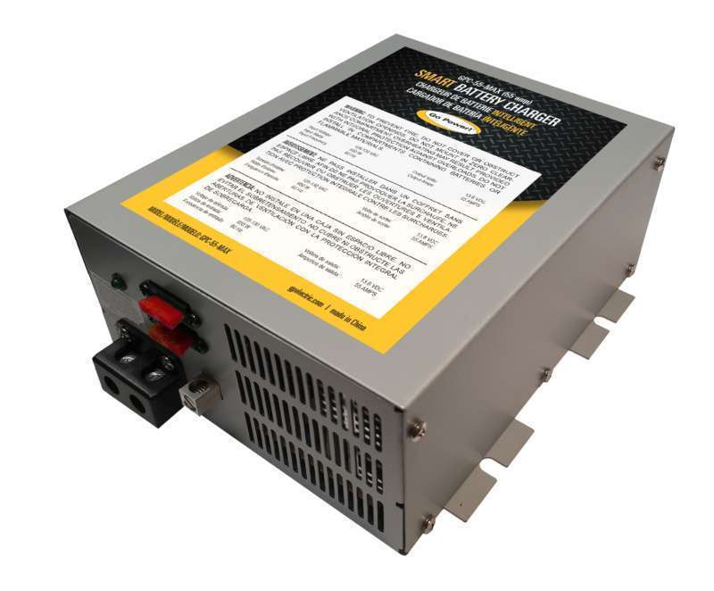 Go Power GPC-75-MAX 75 Amp Converter and Battery System for Reliable Power Conversion