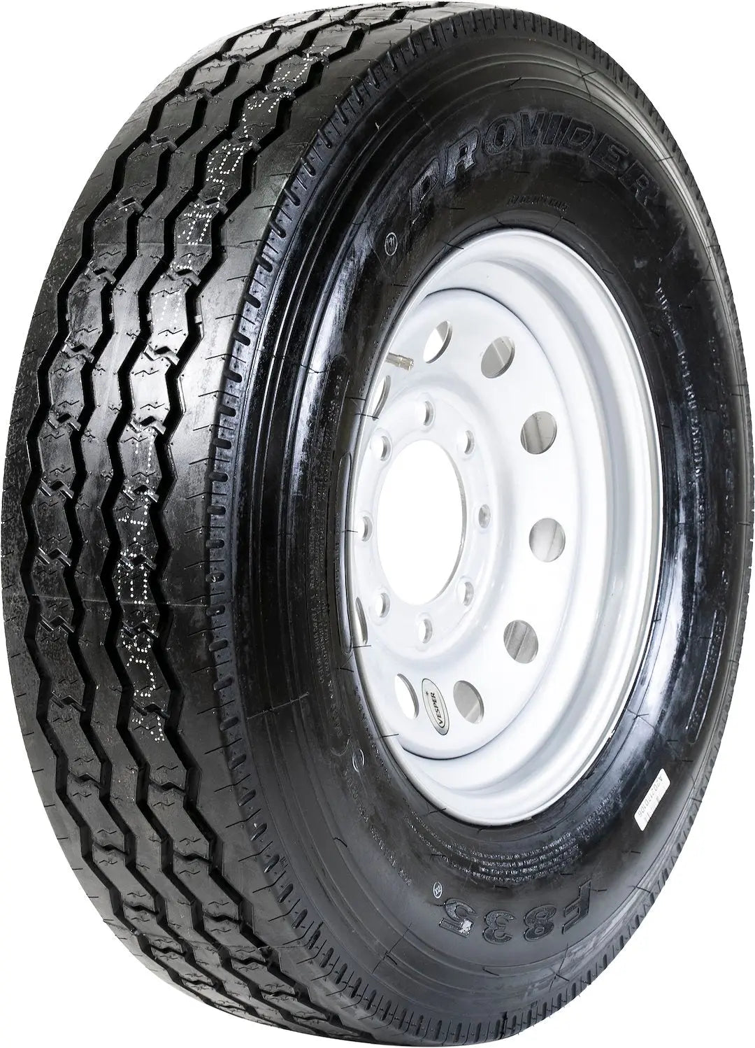 TASKMASTER ST235/80R16 14 Ply Provider Tire on 16x6 Wheel
