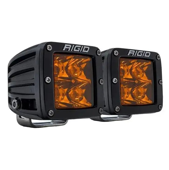 Rigid Industries D-Series Spot Light with Amber Pro Lens - Part 20252