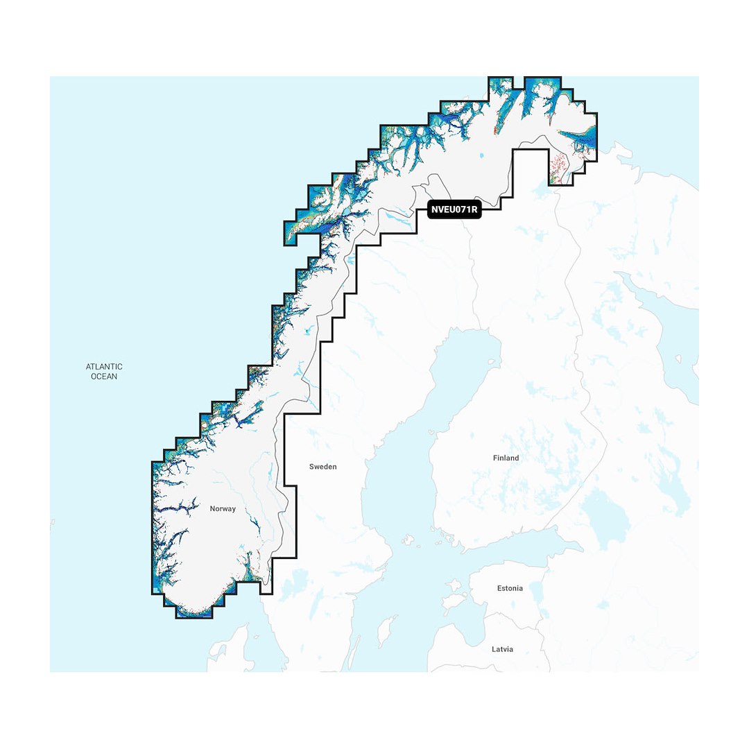 Garmin Carto Norway Lakes & Rivers Navigation Map (Part #010C126600)