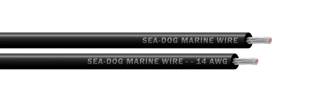 Sea Dog 14 AWG Black Primary Wire, 500 ft - Durable Marine Electrical Cable