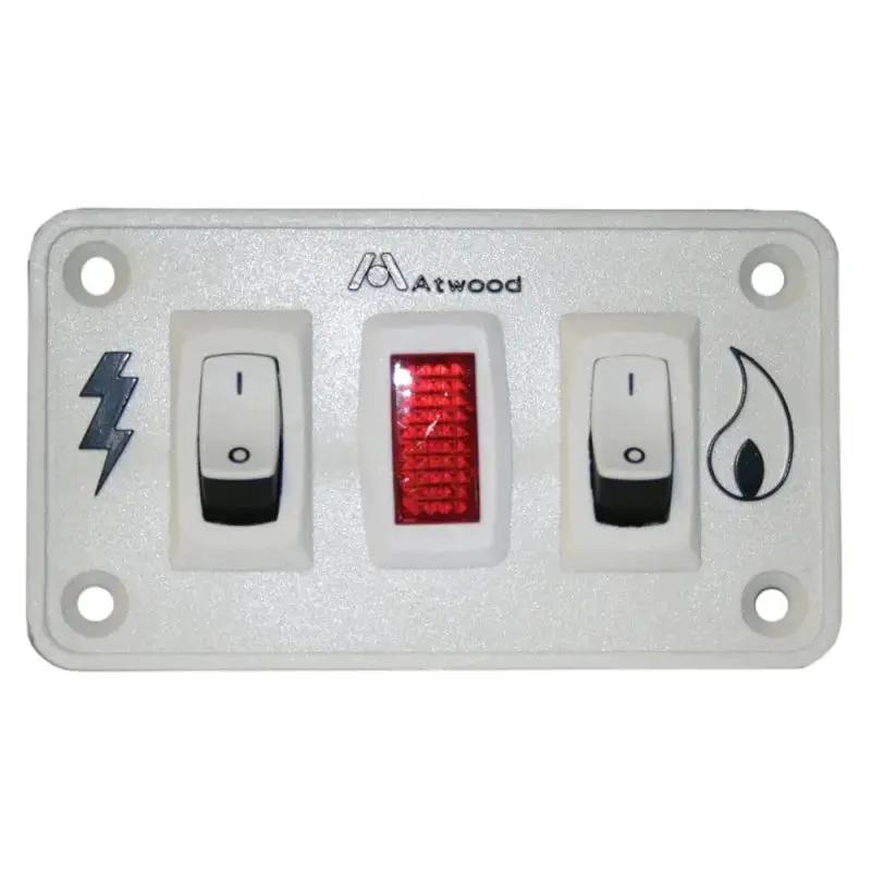 Dometic SVC Manufacturing Duel White Switch - Part 9108873700 by DOMETIC