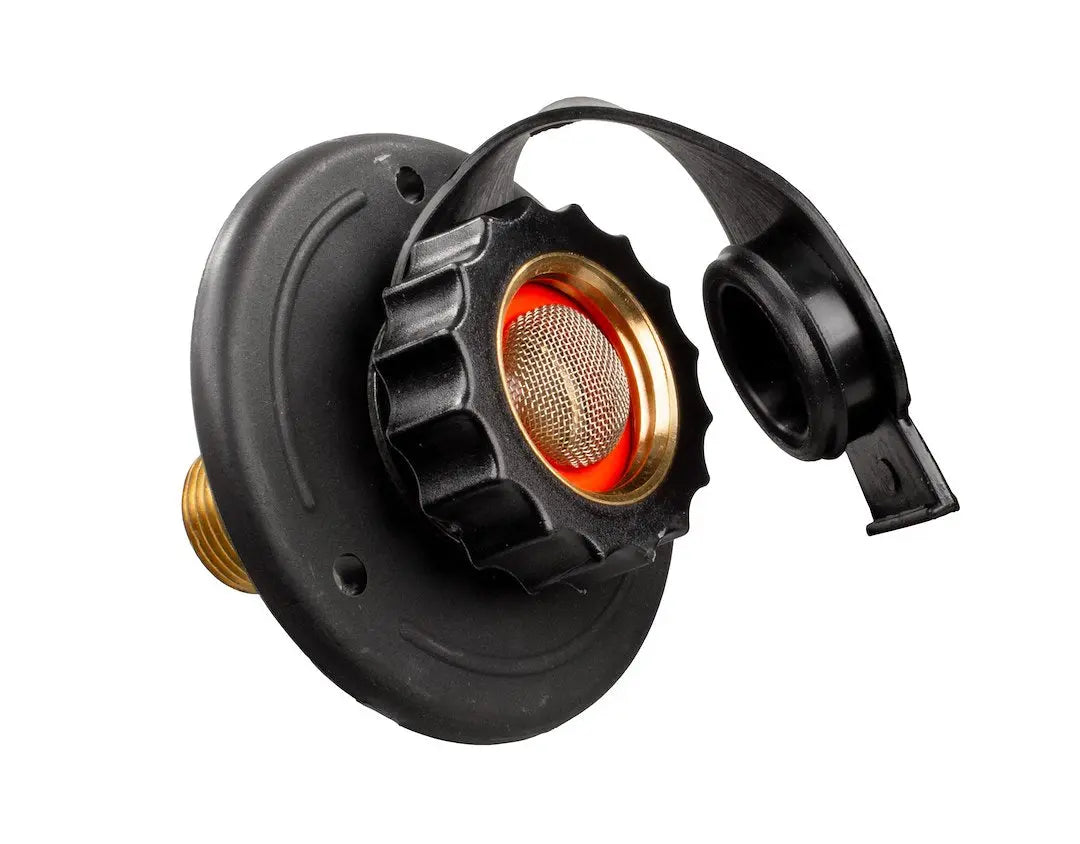 JR Products City Water Flange Black FPT - Durable and Reliable Plumbing Accessory