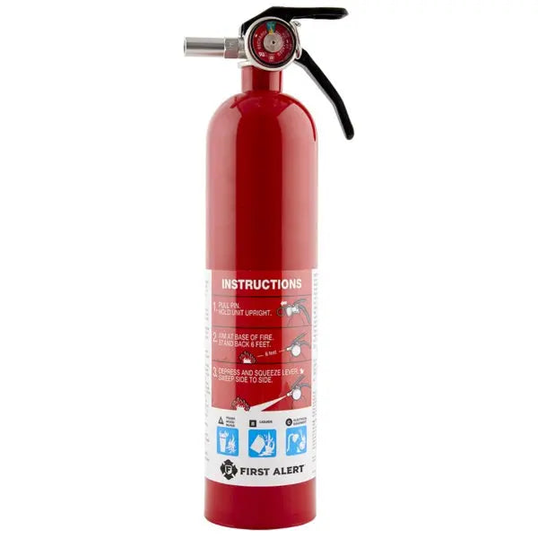 BRK Electron FE1A10GOA 2.5 lb Red Metal Head 1-A:10-B:C Fire Extinguisher