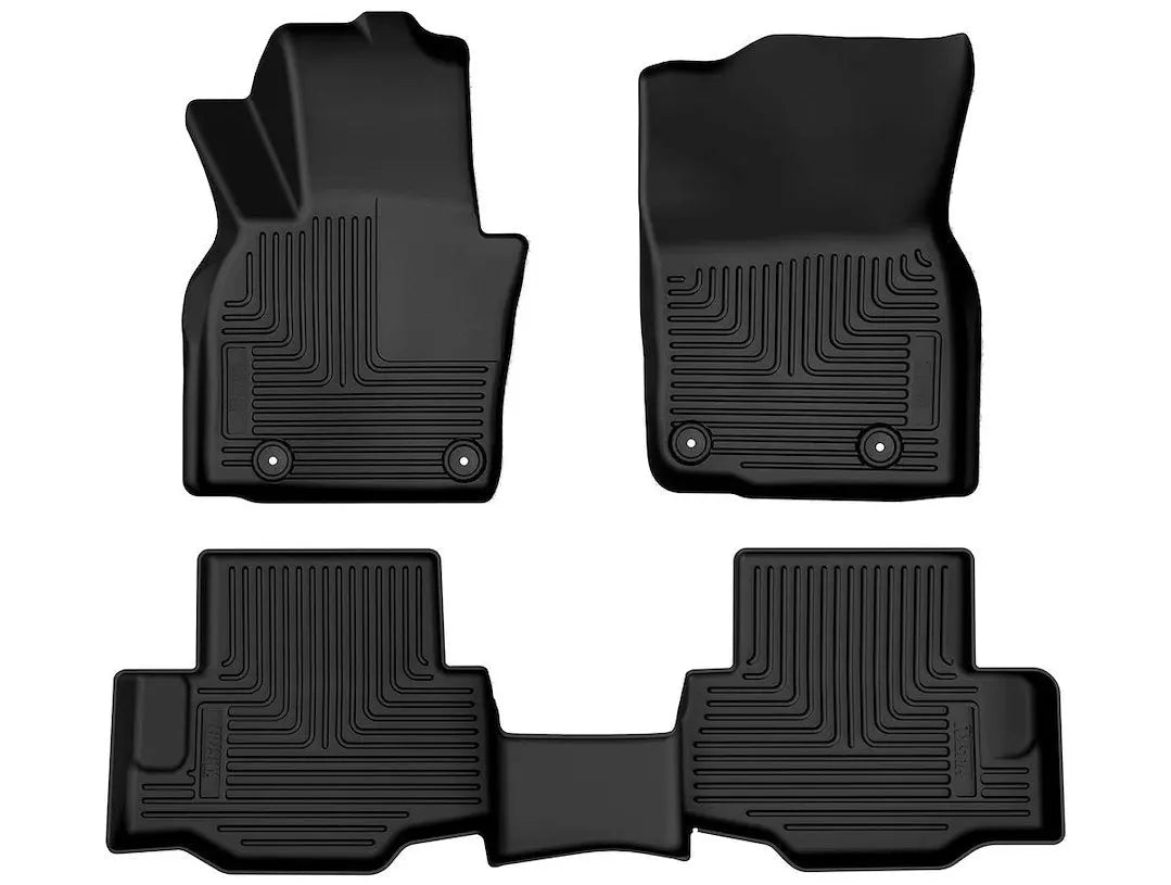 HuskyLiner WB Front & Second Seat Floor Liner for Mazda CX-90 and CX-70 (Part #95481)