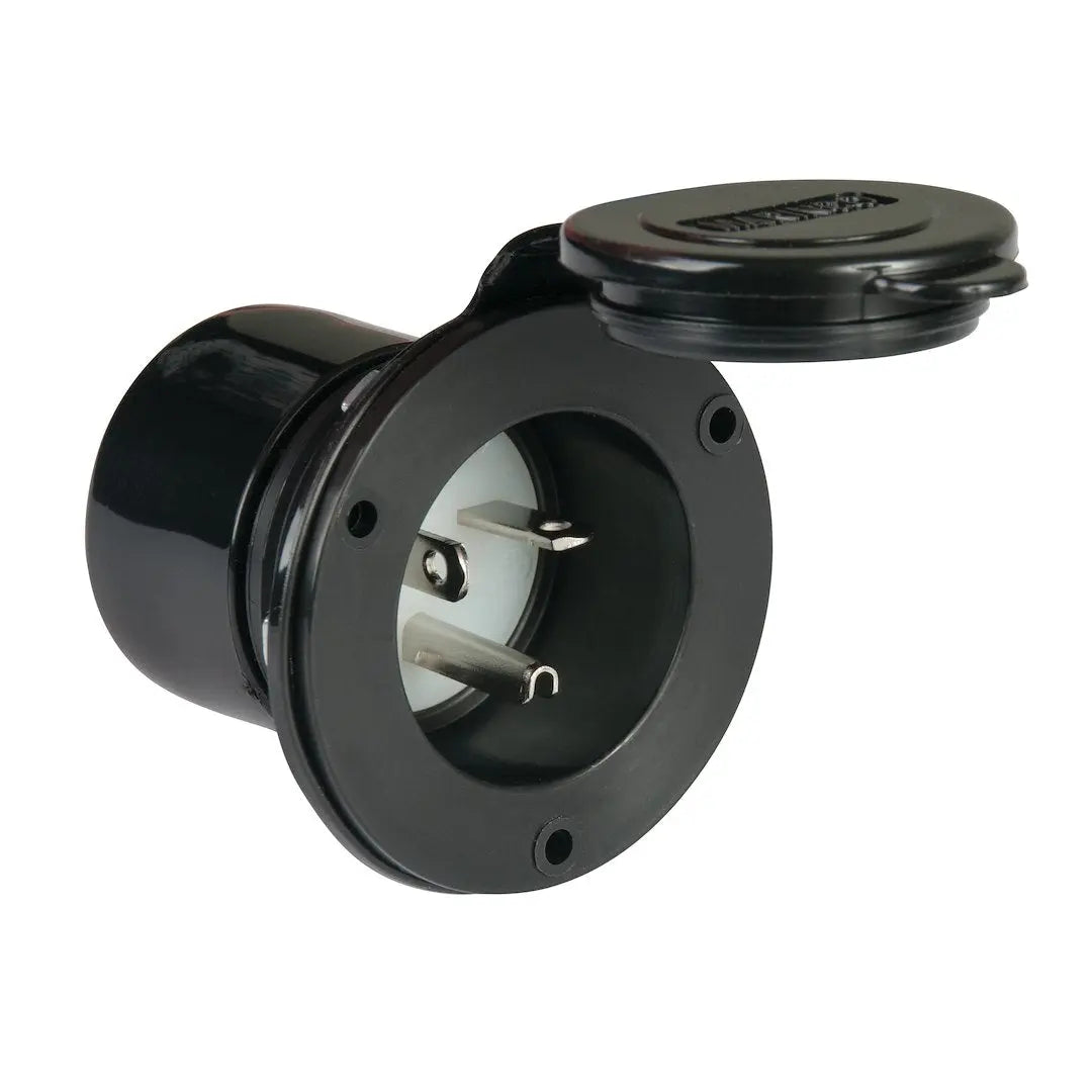 Marinco 200BBIOEM Bass Boat Front Mount Inlet, 20A 125V