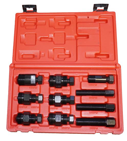 HELIX RACING Flywheel Puller Set 10 Pc with Case - Part Number 3907013