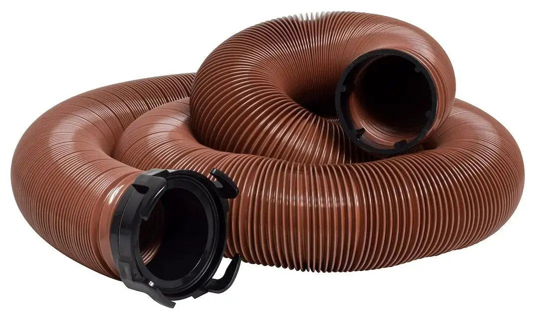 Valterra LLC EZ Flush HD Hose 20' with Fitting - Durable RV Waste Water Solution by VALTERRA LLC