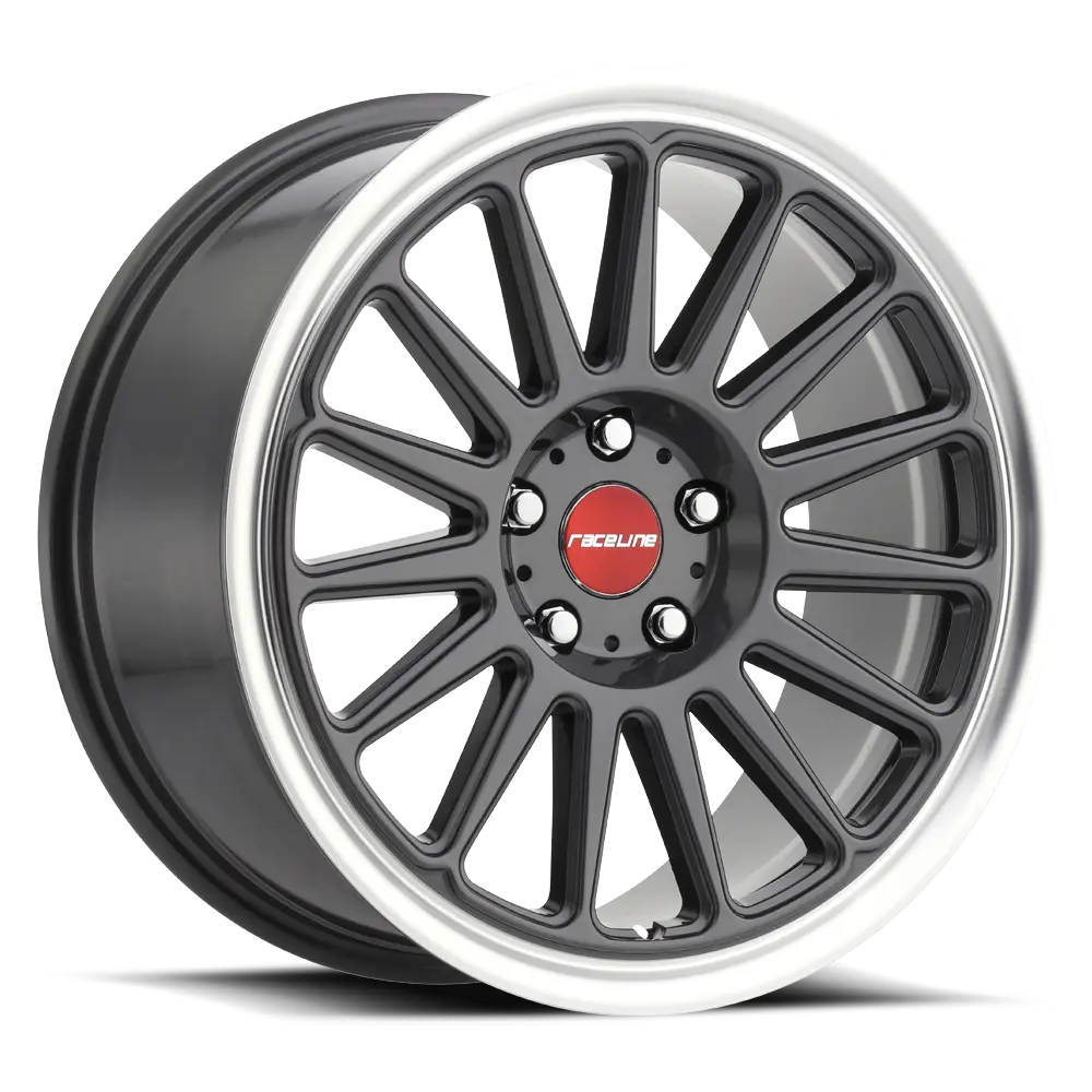 Raceline 15G8851845 18x8.5 Inch Alloy Wheel with 5x120 Bolt Pattern and 45mm Offset
