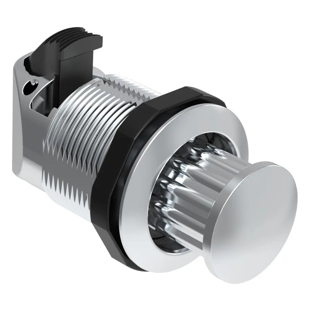 Ocean Access M12A111 Chrome Plated Push Close Latch for Secure Cabinet and Door Closures