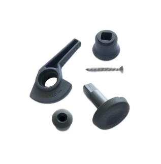 Lewmar 360255990 Small Gray Left-Hand Handle Kit for Mushroom Vent