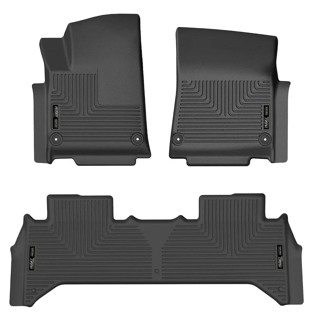 HuskyLiner WB Front & Second Seat Floor Liner - Part #94141HUL