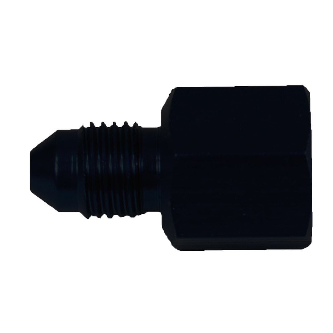 SpeedFX -8AN to -6AN Black and Red Reducer (Part #568620BK)