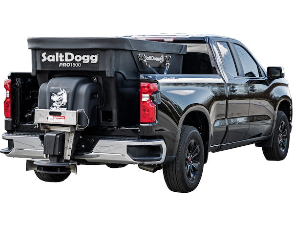 Buyers Products SaltDogg PRO1500 1.5 Cubic Yard Stainless Steel Hopper Spreader