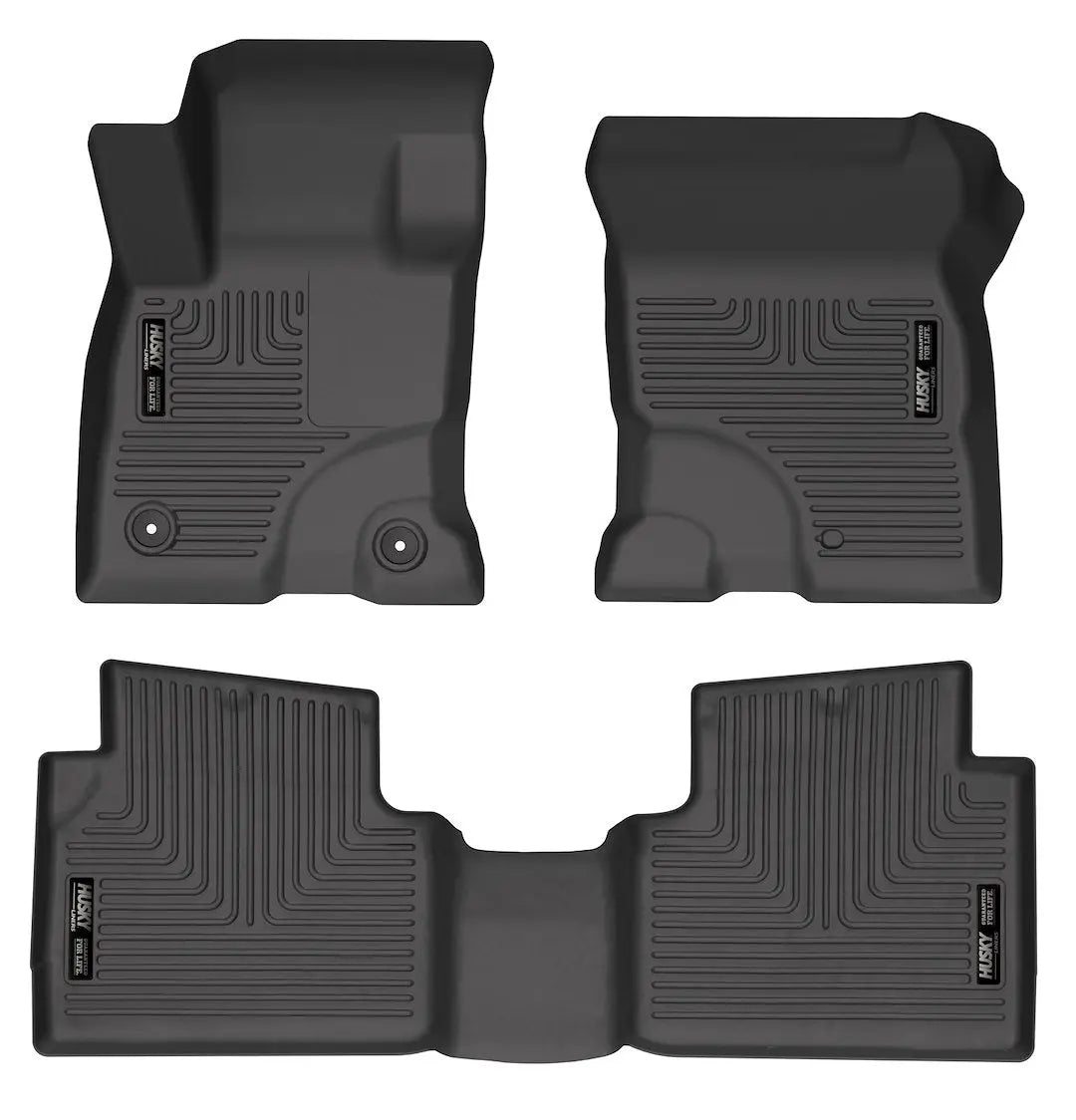 Husky Liners Front & 2nd Seat Floor Liners - Durable All-Weather Protection